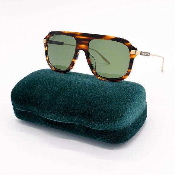 NEW GUCCI GG1309S 007, UNISEX SHIELD SUNGLASSES GUCCI GG1309S